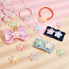 60Pcs 6 Colors Translucent Resin Decoden Cabochons RESI-GA0001-31-5