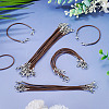 30Pcs Korean Waxed Polyester Cord Bracelet Making YC-TADJ0001-02C-4