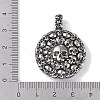 Viking 316 Surgical Stainless Steel Rotatable Pendants STAS-E212-02AS-03-3