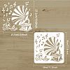 Plastic Reusable Drawing Painting Stencils Templates DIY-WH0172-985-2