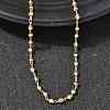 2.5MM Brass Ball Chain Necklaces for Women NJEW-F353-02G-3