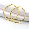 304 Stainless Steel Hoop Earring LS-EJEW-P066-12G-1