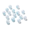 Two Tone Opaque Acrylic Beads SACR-P024-01A-W09-1