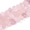 Natural Rose Quartz Beads Strands G-N347-18A-02-2