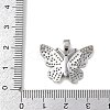 Brass Micro Pave Cubic Zirconia Pendants KK-R230-09P-3