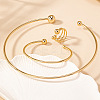 Iron Cuff Bangle & Rings & Collar Necklaces Sets for Women FS-WG38B2A-01-1