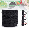 22.5 Yards Nylon Elastic Ribbons with Loops OCOR-BC0006-78-2
