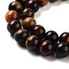 Natural Tiger Eye Beads Strands G-G448-10mm-21AB-3