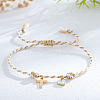 Brass Charm Bracelets LU5248-7-1