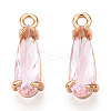 Faceted Glass Pendants X1-GLAA-T010-004H-1