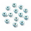 Spray Painted Acrylic Beads MACR-S280-03B-2