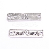 Tibetan Style Alloy Links Connectors LS-PALLOY-WH0072-41AS-RS-1