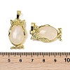 Natural Quartz Crystal Pendant KK-F887-02G-18-3
