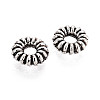 Tibetan Style Alloy Beads TIBEB-T005-05AS-2