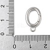 Brass Spring Gate Ring KK-L245-04P-01-3