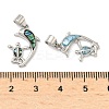 Brass Enamel Pendants KK-H534-01A-P-3