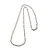 3.8MM 304 Stainless Steel Figaro Chain Necklaces for Women NJEW-B134-02B-P-4