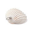 Summer Beach Natural Shell Pendants PALLOY-JF02649-02-4