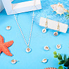 5Pcs 5 Styles Natural Cultured Freshwater Pearl Pendants PEAR-TA0001-30-8
