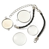 DIY Blank Dome Link Bracelet Making Kit DIY-YW0006-48-2