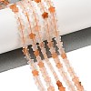 Natural Pink Aventurine Beads Strands G-H087-C06-01-2