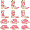 12Pcs 2 Styles Enamel Pins JEWB-SC0001-66-5