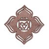 DIY Unfinished Bohemian Meditation Energy Symbol Wood Pendant Decoration Kits LS-DIY-B060-03-3