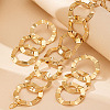 Alloy Ring Link Chain Necklaces & Stud Dangle Earrings Setss FS-WGED5D3-01-5