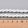 Baking Paint Pearlized Glass Pearl Bead Strands X-HY-T002-01A-01-4