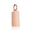 Ion Plating(IP) 304 Stainless Steel Pendants STAS-I311-31B-RG-1