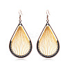 Bohemia Style Alloy Dangle Earrings LS-EJEW-F238-06D-1
