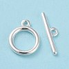 Eco-friendly Brass Toggle Clasps KK-D082-14S-2