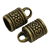 Tibetan Style Alloy Cord Ends TIBE-090-AB-NR-1