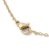 Glass & Glass Pearl Beads Pendants Necklaces for Women NJEW-MZ00106-02-5