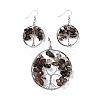 Brass Jewelry Sets SJEW-K072-20U-1