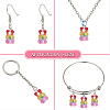 Resin with Gold Foil Pendants RESI-CJC0014-05-7