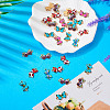 Alloy Enamel Connector Charms FIND-TAC0029-09-4