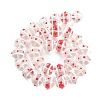 Glass with Enamel Beads Strands GLAA-M047-01F-2