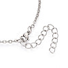 2.5MM 304 Stainless Steel Cable Chain Necklaces NJEW-N059-02P-2
