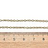 304 Stainless Steel Cable Chain Necklace Making X-STAS-P045-01G-A-4