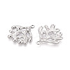 304 Stainless Steel Imitation Coral Pendants STAS-T069-42P-2