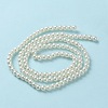 Baking Paint Pearlized Glass Pearl Round Bead Strands X-HY-Q003-6mm-02-3