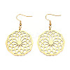 201 Stainless Steel Dangle Earrings STAS-S105-JN606-2-1