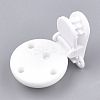 Food Grade Eco-Friendly Silicone Baby Pacifier Holder Clips SIL-T050-04F-3