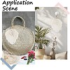 DIY Handmade Woven Cotton Bohemian Style Keychain Making Kits DIY-SC0028-16-6