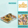 100Pcs 4 Colors Alloy Pendants FIND-SP0002-36-6
