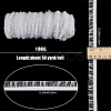Nylon Chiffon Elastic Lace Trim OCOR-WH0082-159D-2
