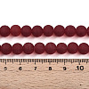 Transparent Glass Beads Strands GLAA-T032-T8mm-MD20-4