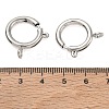 Brass Spring Ring Clasps KK-CBA1AE8-05F-P-3