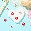 8Pcs 4 Styles Brass Enamel Beads KK-CJ0002-93-5